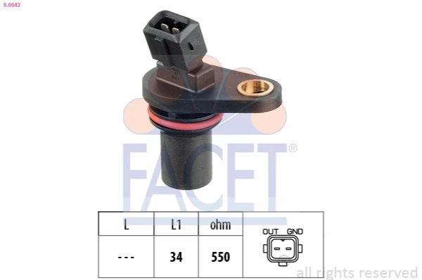 Sensor de posición del árbol de levas Ford Mondeo 1 (BNP)