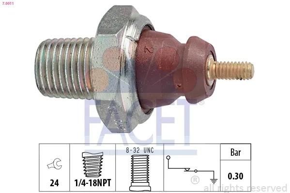Sensor de presión de aceite Ford Orion II