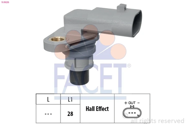 55283974 Fiat/Alfa/Lancia sensor de posición del árbol de levas