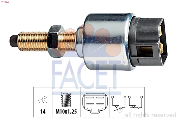 Interruptor Luz De Freno Isuzu Trooper (UBS)
