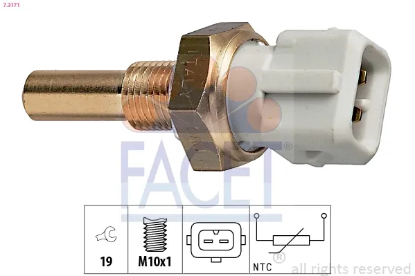 Sensor de temperatura 73171 Facet