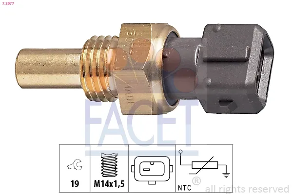 Sensor de temperatura 73077 Facet
