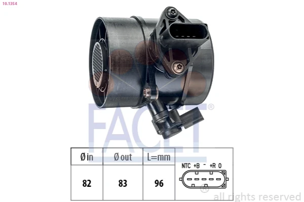 Sensor MAF на Mercedes C (W204)