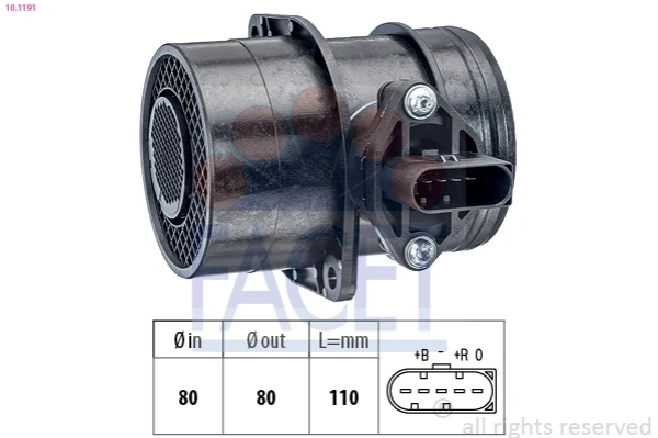 Sensor De Flujo De Aire/Medidor De Flujo (Flujo de Aire Masibo) Audi A6 C6 (4F2)