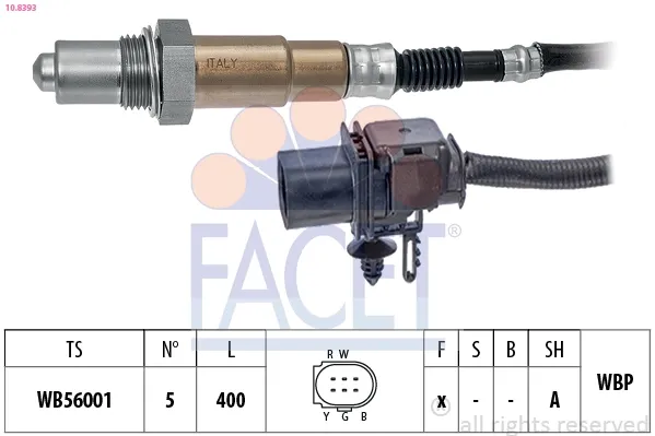 Sonda lambda 108393 Facet
