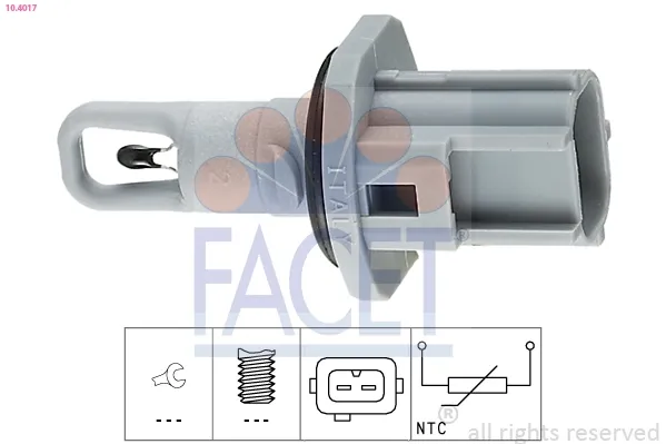 Sensor de temperatura del aire de admisión Ford Ka RBT