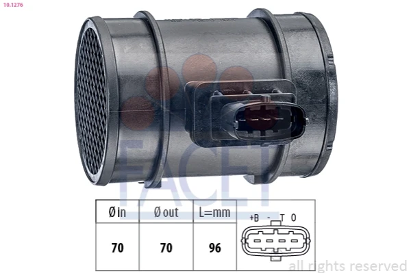Sensor De Flujo De Aire/Medidor De Flujo (Flujo de Aire Masibo) Alfa Romeo 159 (939)