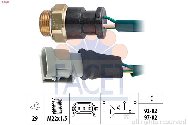 Sensor de temperatura 90519060 General Motors