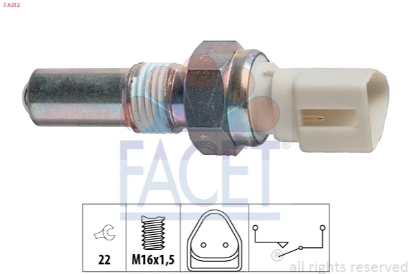 Interruptor, piloto de marcha atrás Ford Ka (RBT)