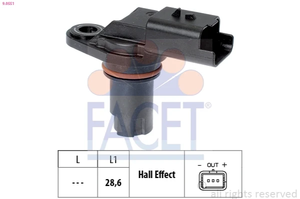 Sensor de posición del árbol de levas Alfa Romeo 156 Sportwagon (932)