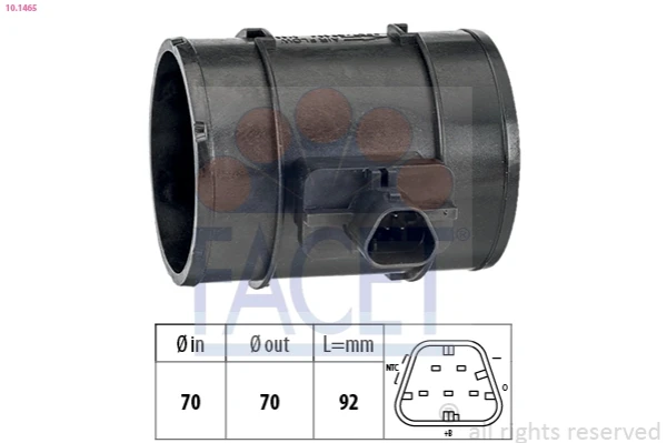 Sensor De Flujo De Aire/Medidor De Flujo (Flujo de Aire Masibo) Opel Astra J Sports Tourer 