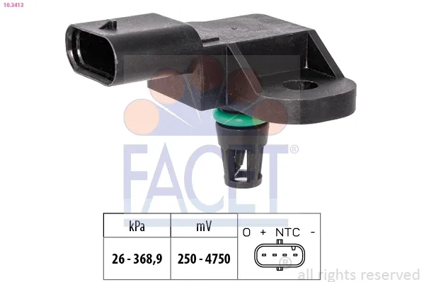 Sensor de temperatura del aire de admisión Citroen C4 Cactus