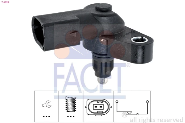 Interruptor, piloto de marcha atrás Mercedes Sprinter 3,5-T (906)