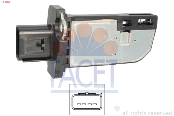 Sensor De Flujo De Aire/Medidor De Flujo (Flujo de Aire Masibo) Ford Galaxy CA1 (WA6)