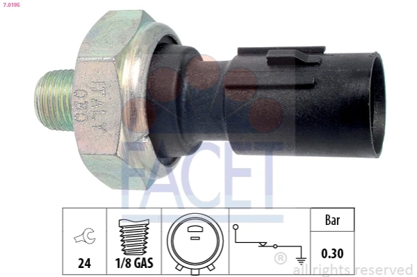 Indicador, presión del aceite KIA Sportage 2 (JE)