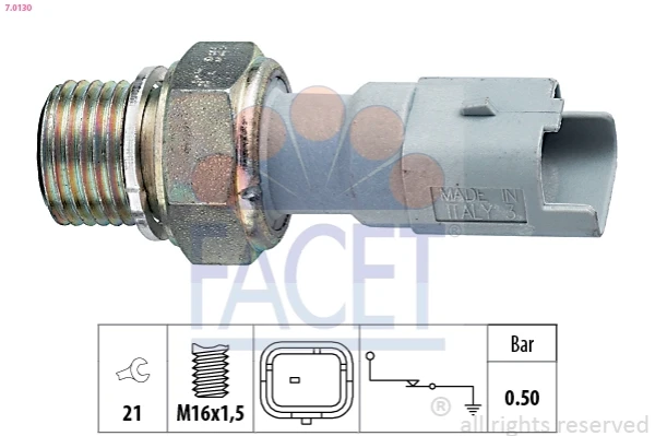 Indicador, presión del aceite Mazda 3 (BK14)