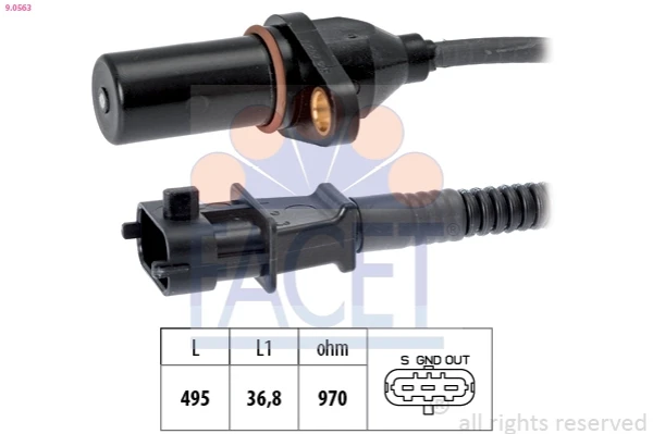 42907008 AND sensor de posición del cigüeñal