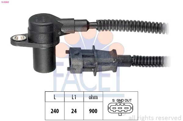 Sensor de cigüeñal KIA Sorento I