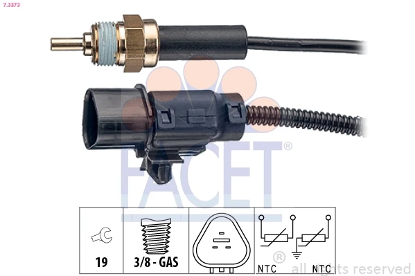 Sensor, temperatura del refrigerante (encendido el ventilador del radiador) Hyundai H-1 STAREX Starex (TQ)
