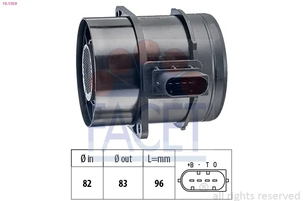 Sensor MAF Mercedes Sprinter II 4,6-t
