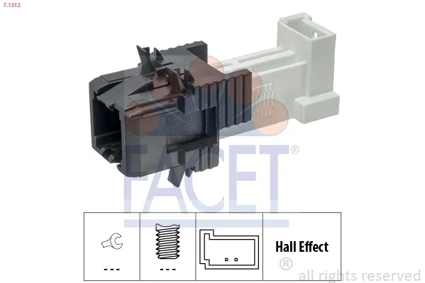 Interruptor de luz de freno 71312 Facet