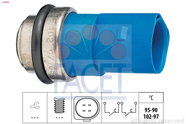 Sensor de temperatura 75692 Facet