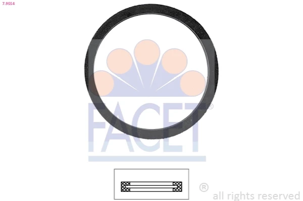 Junta, termostato Opel Astra F (53B)