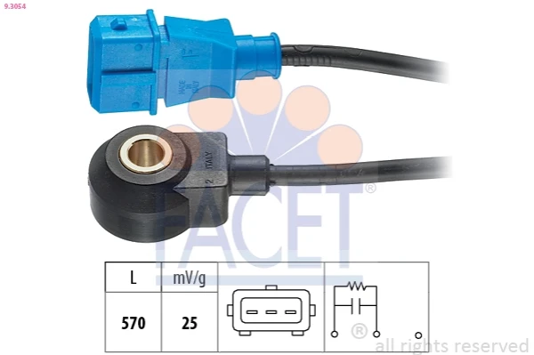 Sensor de detonaciones Volkswagen Golf 3 (1H5)