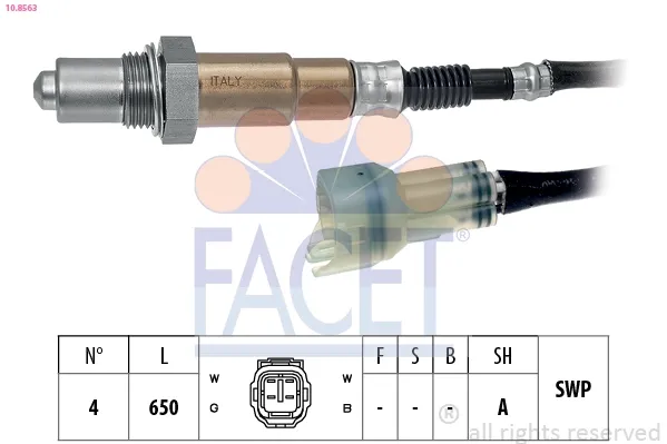 Sensor de oxígeno previo al catalizador 95507971 General Motors