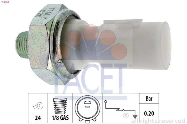 Indicador, presión del aceite Hyundai Accent 5 (HC)
