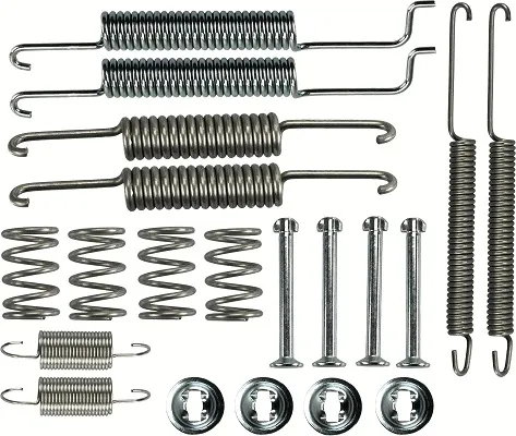 Kit de montaje de zapatas de freno traseras Audi 100 C2