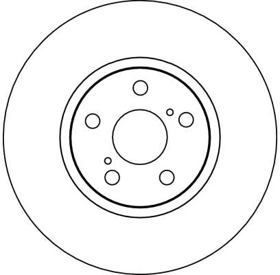 Freno de disco delantero Toyota Celica T16