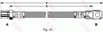 Tubo flexible de frenos TRW PHD303