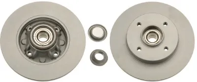 Disco de freno trasero TRW DF6042BS