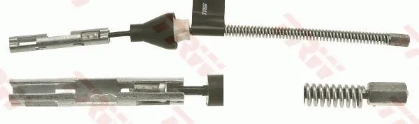 Cable de freno de mano trasero derecho/izquierdo 999143 SPJ