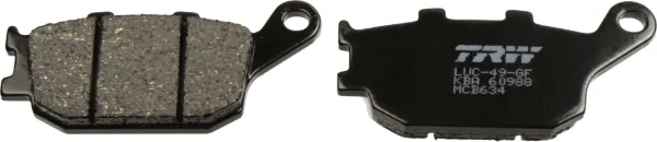Pastillas de freno traseras MCB634 TRW