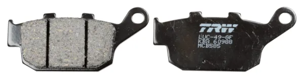 Pastillas de freno traseras MCB585 TRW