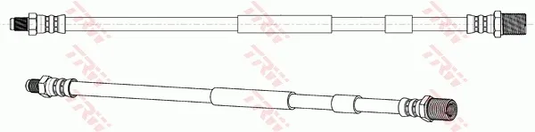 Latiguillos de freno delantero PHD1265 TRW