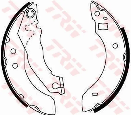 Zapatas de freno Ford Escort III