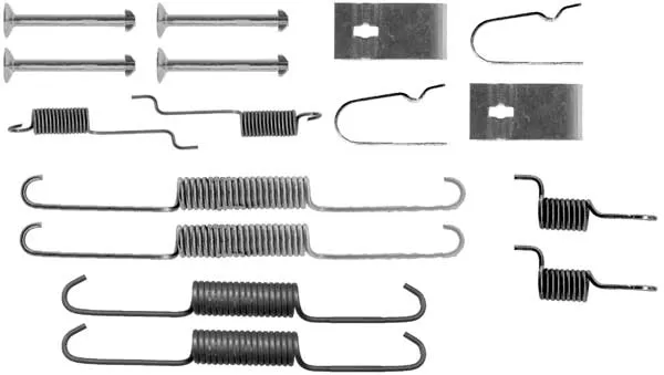 Kit de reparación del mecanismo de ajuste automático de zapatas de freno Nissan Almera II