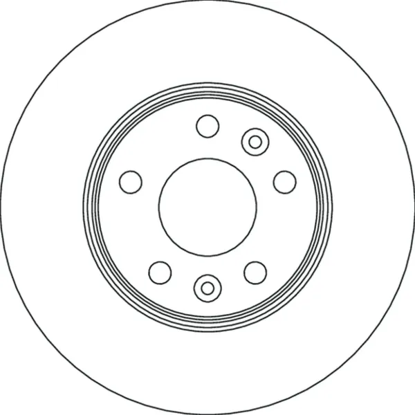 Disco de freno DF6720S TRW