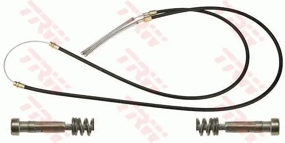 Cable de freno de mano trasero derecho/izquierdo Ford Transit III