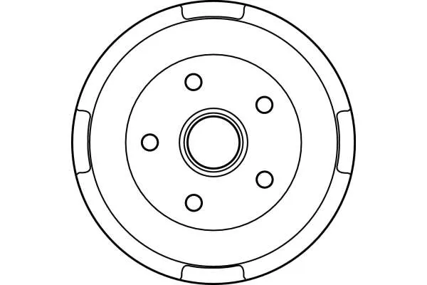 Tambor de freno trasero Mazda 626 III