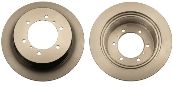 Disco de freno trasero DF4075 TRW