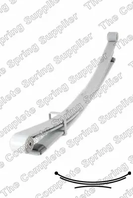 Ballesta de suspensión trasera 93168814 General Motors