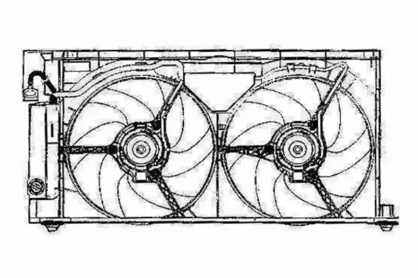Ventilador de radiador V22011761 Vemo