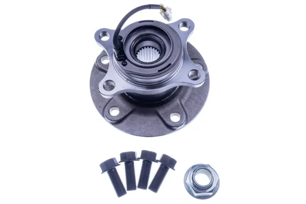 Cubo de rueda trasero W413601 Denckermann