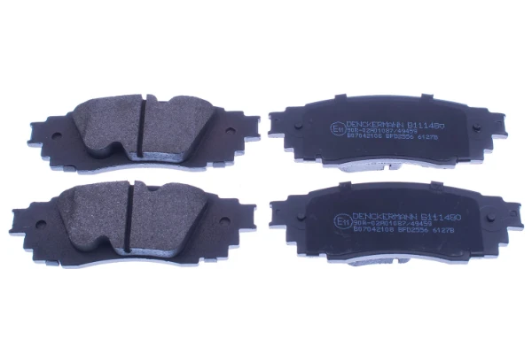 B111480 Denckermann pastillas de freno traseras