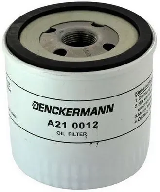 Filtro de aceite A210012 Denckermann