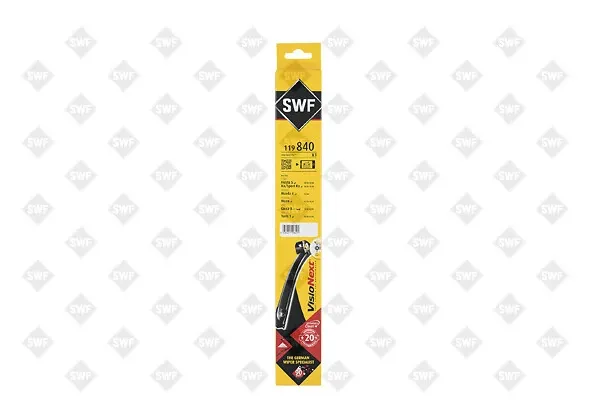 Escobilla del limpiaparabrisas del lado del pasajero 119840 SWF